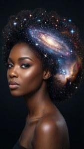 Cosmic Afro Galaxy