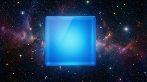 Cosmic Blue Square