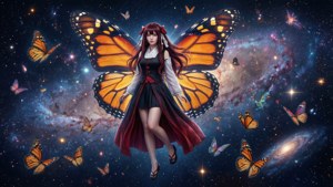 Cosmic Butterfly