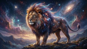 Cosmic Cliff Lion