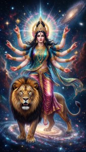 Cosmic Durga Galaxy