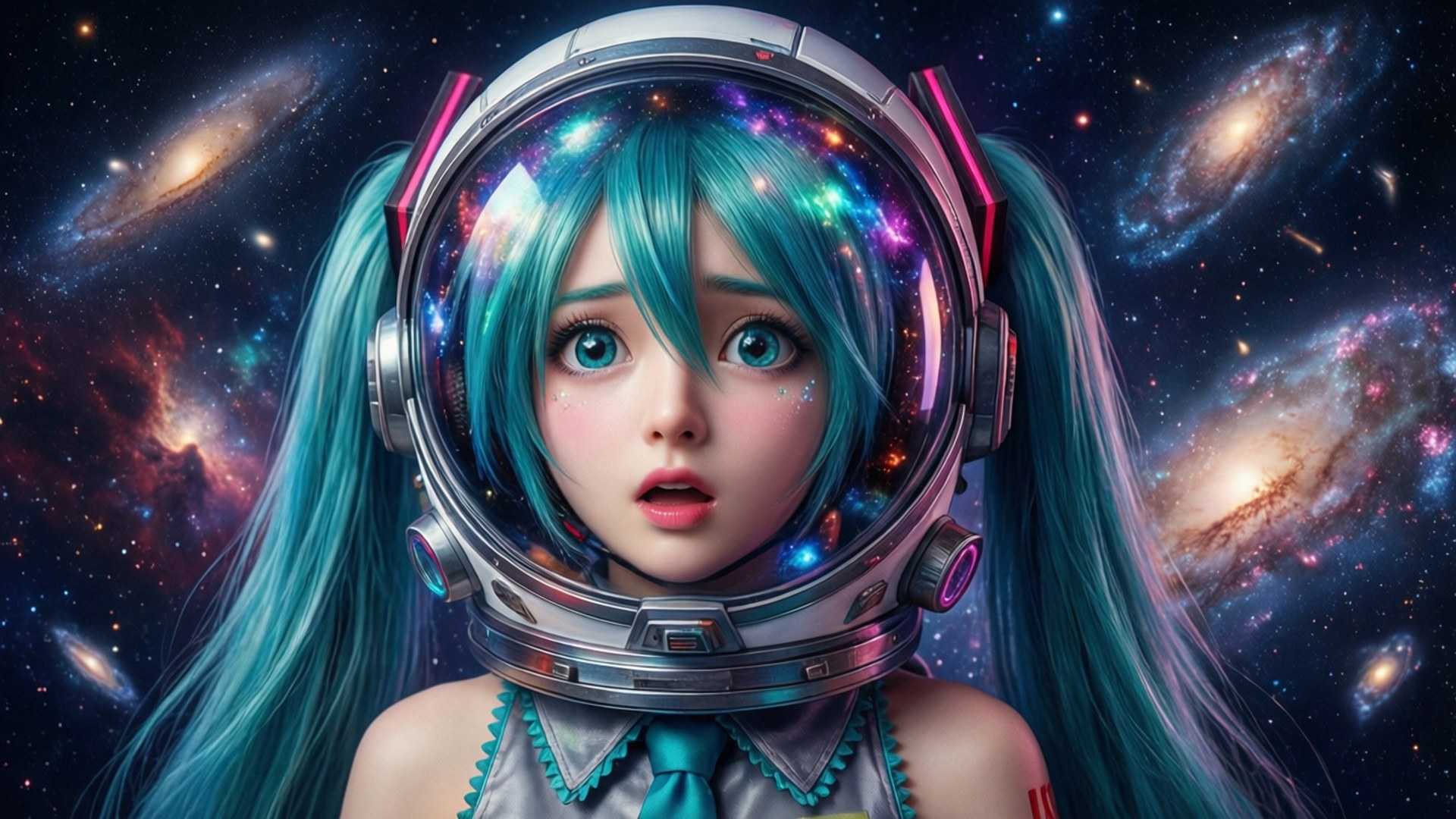 Cosmic Explorer by Wallpapers.art Studio