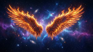 Cosmic Fire Wings