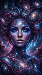 Cosmic Fractal Goddess