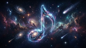 Cosmic Galaxy Eighth Note