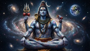 Cosmic Giant Meditating