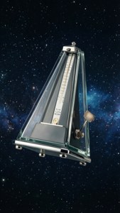 Cosmic Glass Metronome