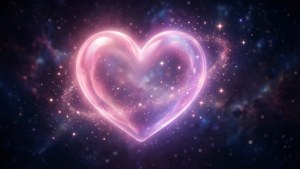 Cosmic Glow Heart
