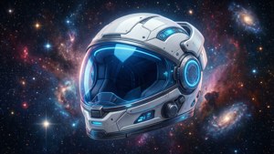Cosmic Helmet Vision