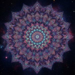 Cosmic Mandala Glow