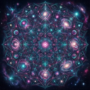 Cosmic Mandala Glow
