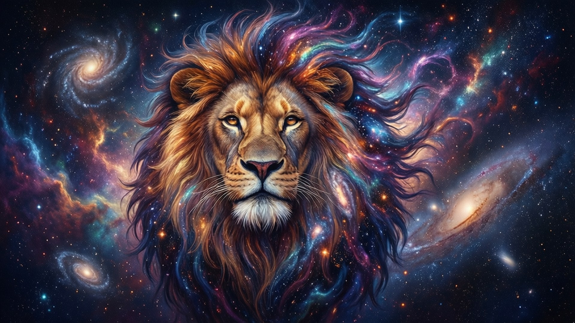 Cosmic Mane by Wallpapers.art Studio