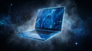Cosmic Marble Laptop