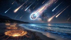 Cosmic Meteor Shower