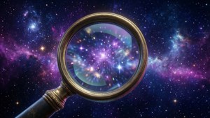 Cosmic Monocle in Space