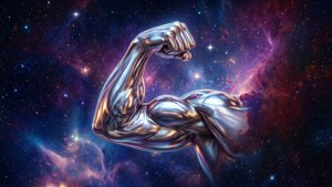 Cosmic Muscle Emoji