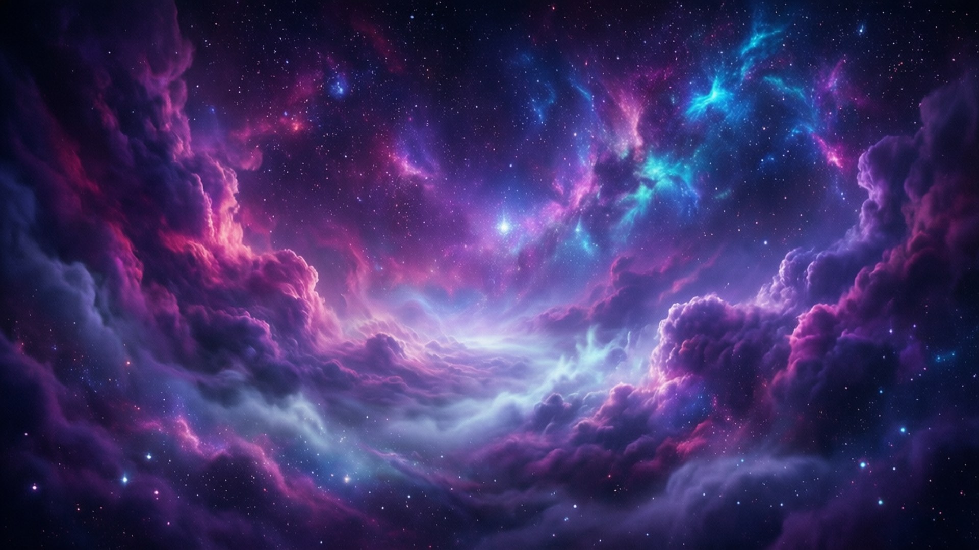 Cosmic Nebula Dreams by Wallpapers.art Studio