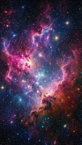 Cosmic Nebula Glow
