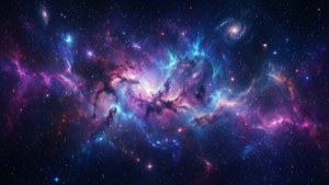 Cosmic Nebula Glow