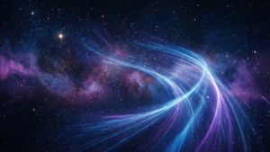Cosmic Nebula Light Leaks