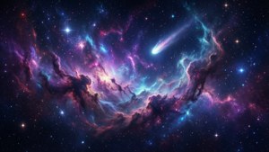Cosmic Nebula Swirl