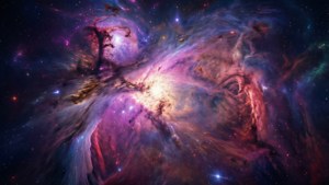 Cosmic Nebula Swirl