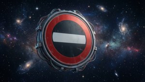 Cosmic No Entry Sign