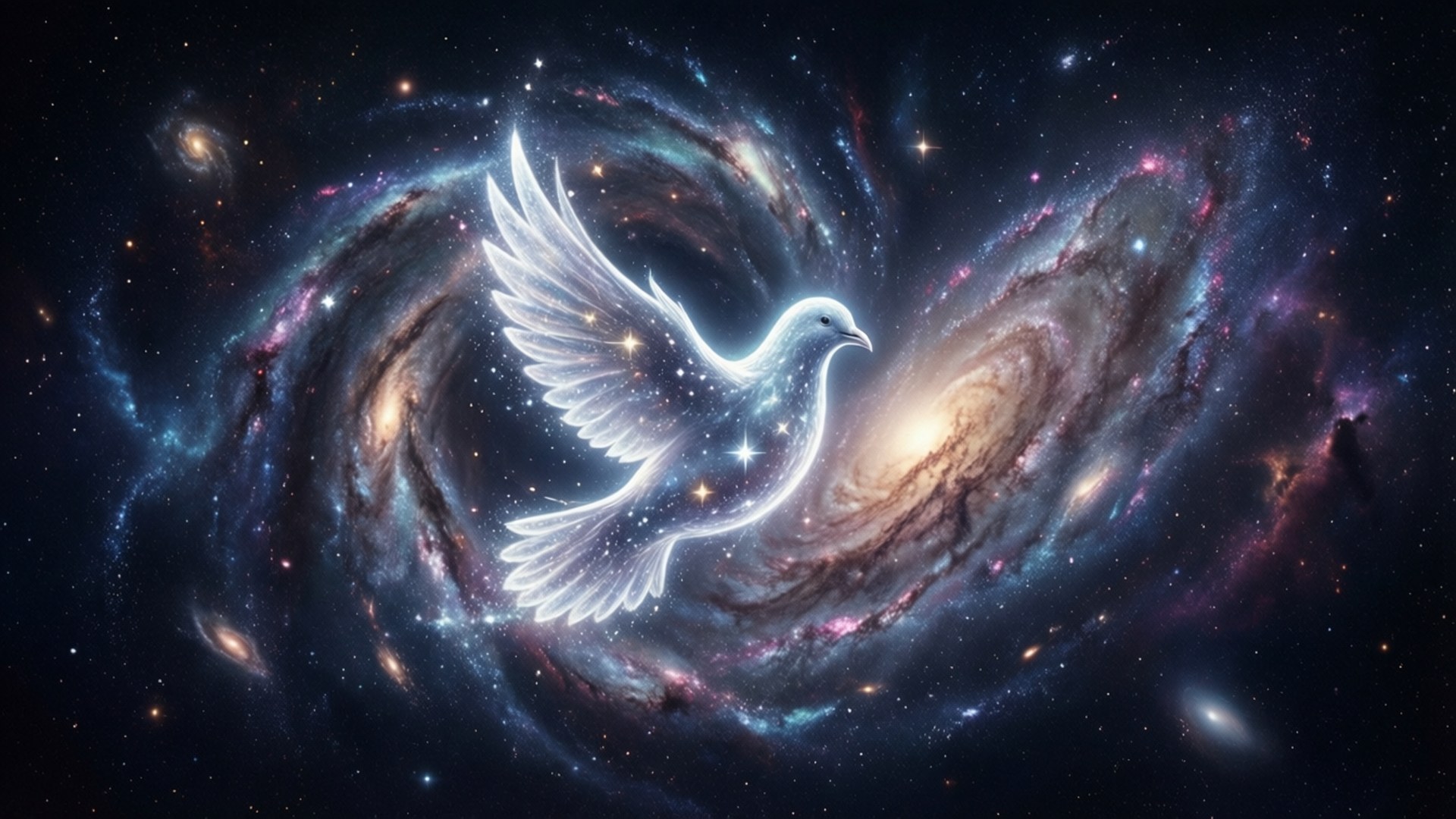 Cosmic Peace by Wallpapers.art Studio