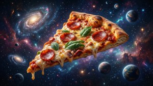 Cosmic Pizza Slice