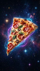 Cosmic Pizza Slice