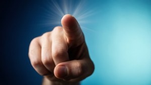 Cosmic Pointing Finger