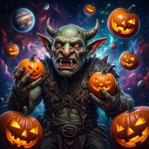 Cosmic Pumpkin Field
