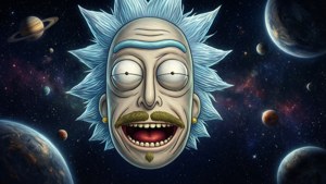 Cosmic Rick Laugh
