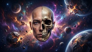 Cosmic Skull Mask