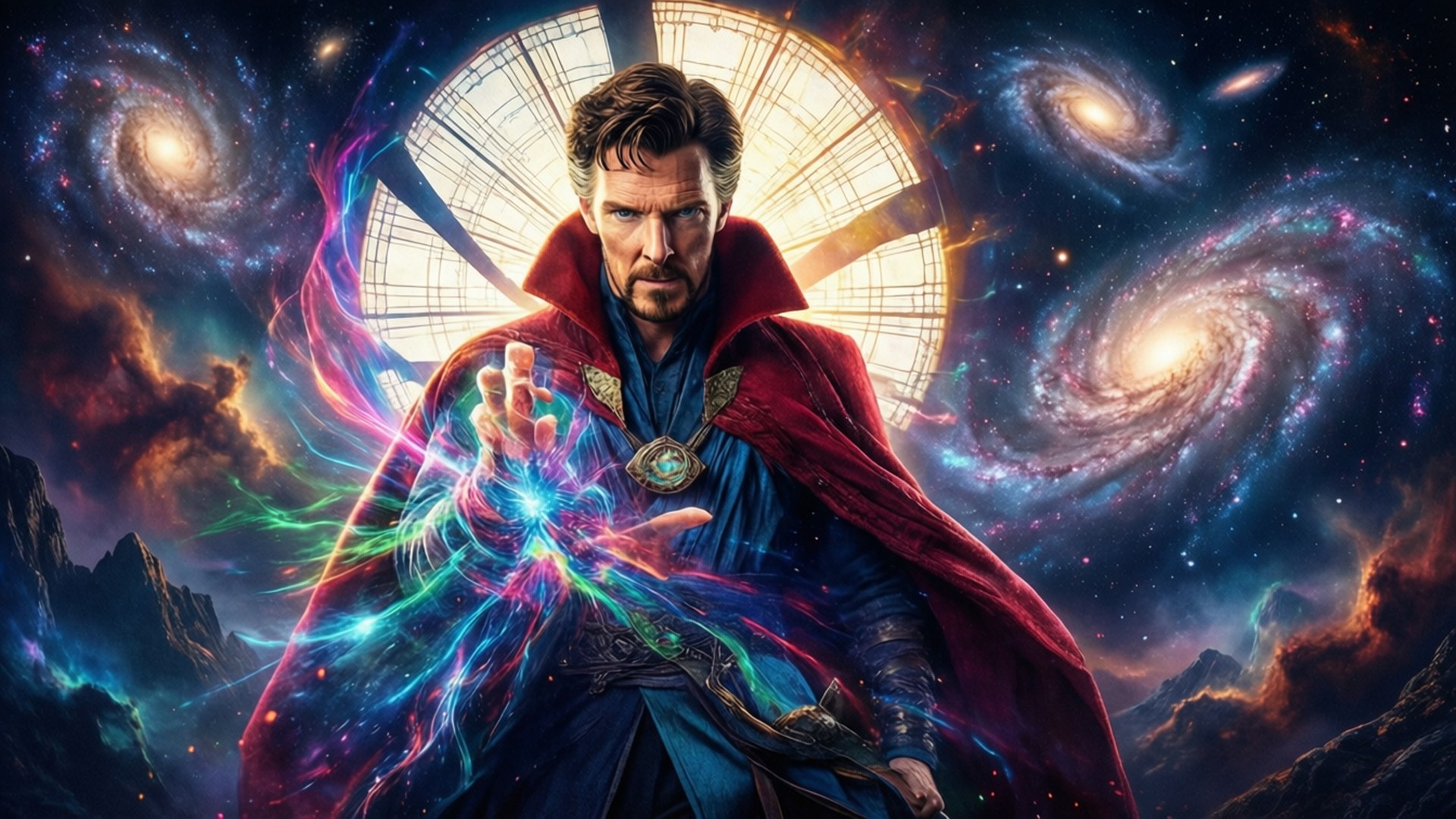 Cosmic Sorcerer by Wallpapers.art Studio
