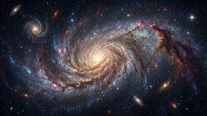 Cosmic Swirl Galaxy