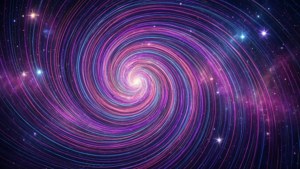 Cosmic Swirl Galaxy
