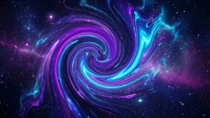 Cosmic Swirl Storm