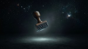 Cosmic Void Stamp