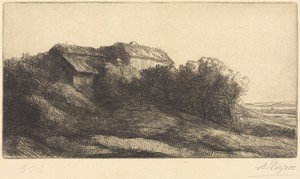 Cottage on a Hillside (Chaumiere sur le coteau)
