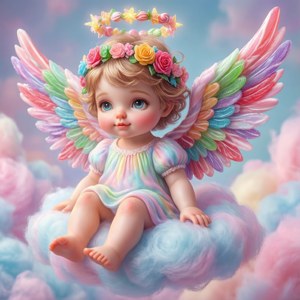 Cotton Candy Angel