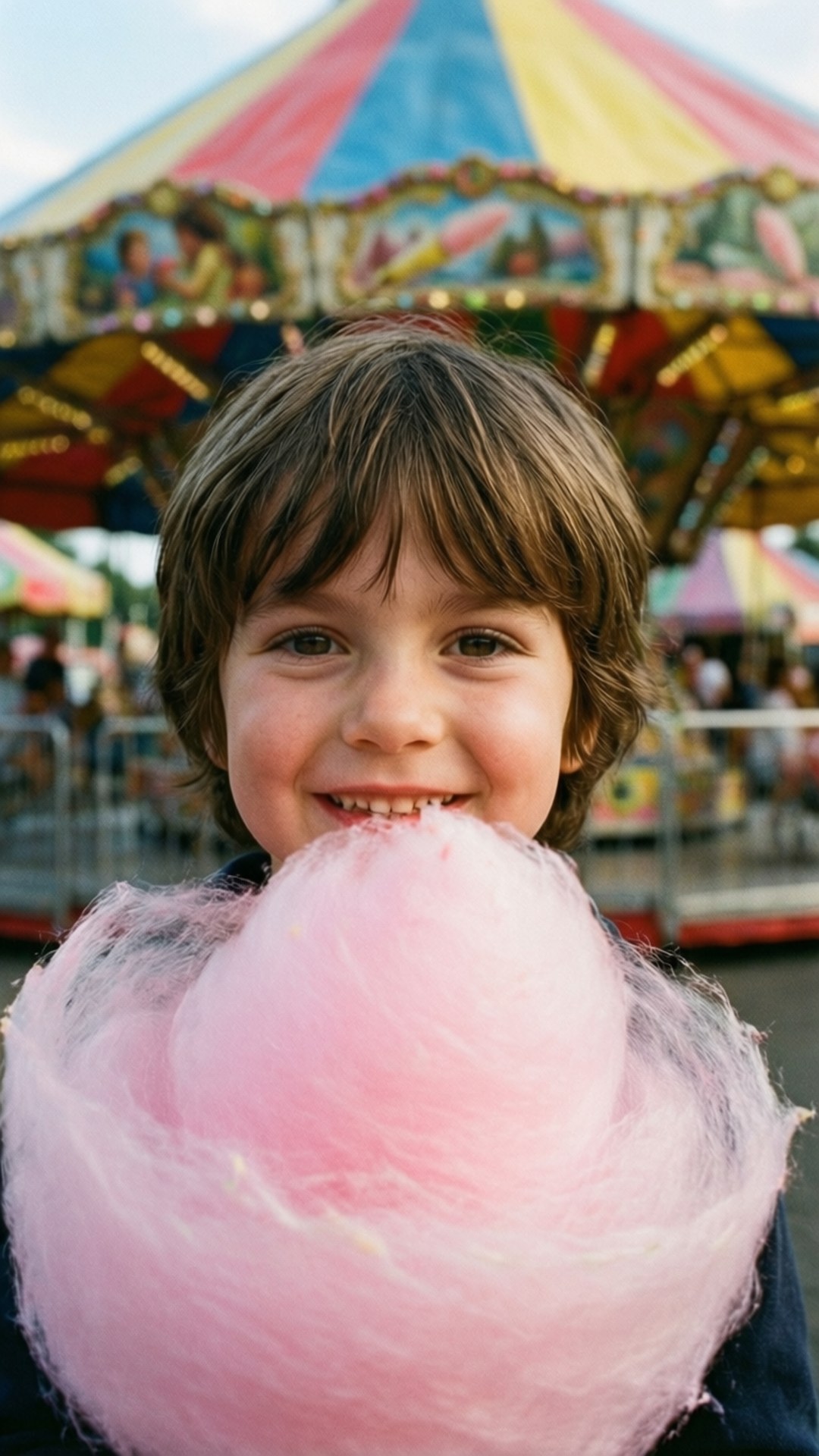 Cotton Candy Smile by Wallpapers.art Studio