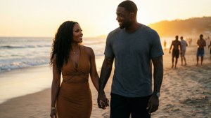 Couple Sunset Stroll