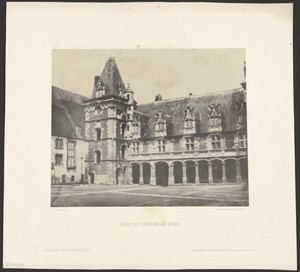 Cour du Chateau de Blois