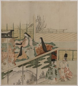 Court Ladies Making Dolls