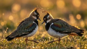 Courtship Dance Lapwings