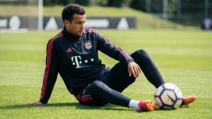 Coutinho at Bayern Training