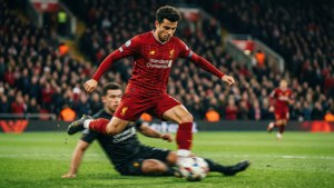 Coutinho Dribbling Action
