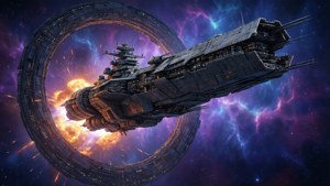 Covenant Battlecruiser Silhouette
