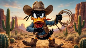 Cowboy Daffy Wild West